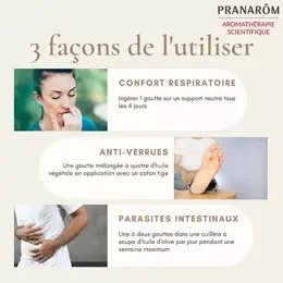 Pranarom Huile Essentielle Ail 5ml