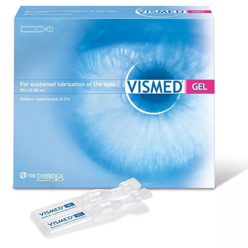 Gel gousses d'yeux 20 Vismed