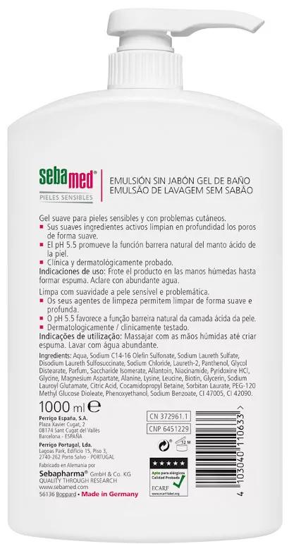 Sebamed Duschöl 500ml – Für Sensible Bis Trockene Haut, PH-Hautneutral 5.5, Ohne Seife