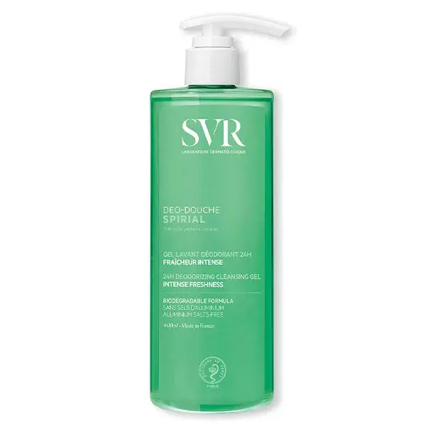 SVR Spirial Deo-Shower Deodorant Cleansing Gel 24h 400ml