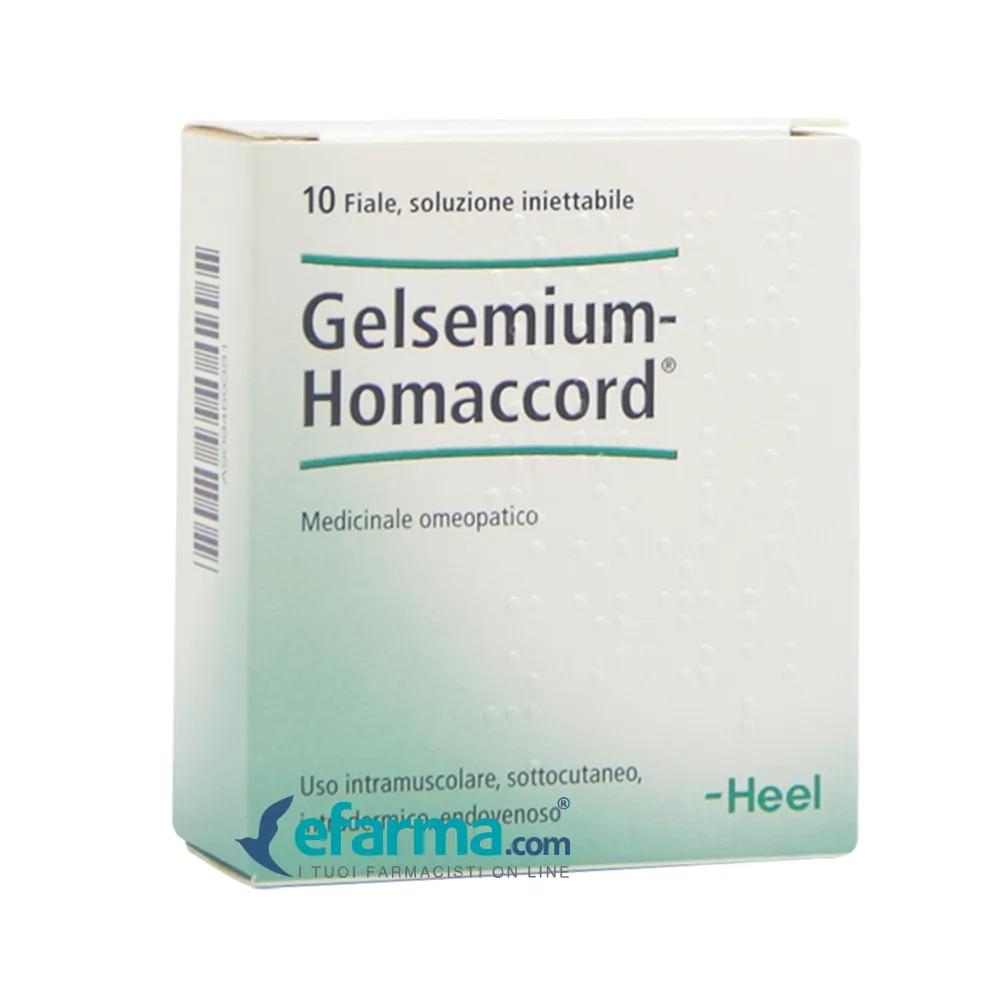 Guna Heel Gelsemium Homaccord 10 Fiale da 1,1 ml