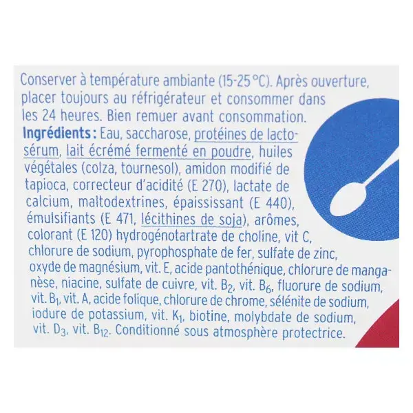 Fresenius Fresubin Yocreme Framboise Dessert Lacté Hypercalorique Hyperprotéiné Aliment 4 x 200g