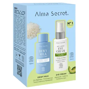 Alma Secret Avocado Eye Contour Cream 30ml + Mini Dewy Milk Toner 50ml