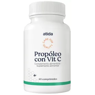Atida Própolis, Equinácea e Vitamina C 60 Comprimidos