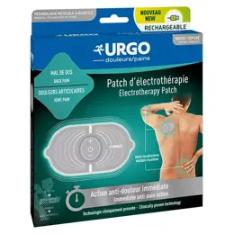 Urgo Douleurs Patch d’Électrothérapie Rechargeable