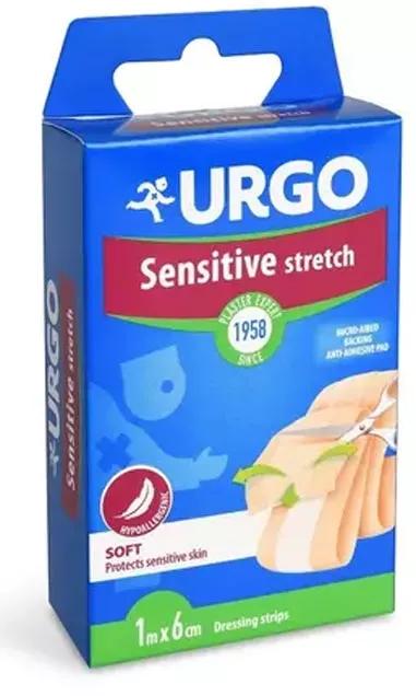 Urgo Sensitive Strech Banda 1m x 6 cm