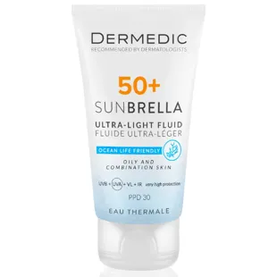 Dermedic Sunbrella Fluido Ultraligero Piel Grasa y Mixta SPF50+ 40 ml
