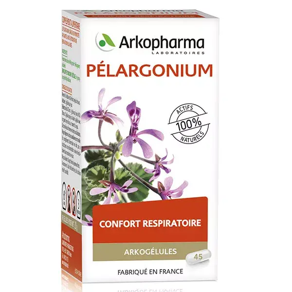 Arkopharma Arkogélules Pelargonium 45 capsules