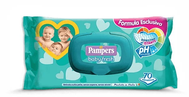 Pampers Baby Fresh 70 Salviettine