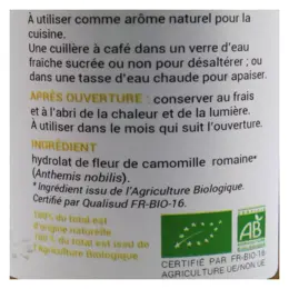 Oemine Eau Florale Alimentaire Camomille Bio 125ml