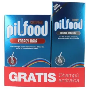 Pilfood Energy Hair 60 Tabletten + KOSTENLOSES Shampoo 200 ml