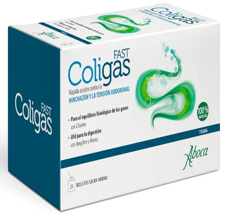 Aboca Coligas Fast Herbal Tea 20 Teebeutel