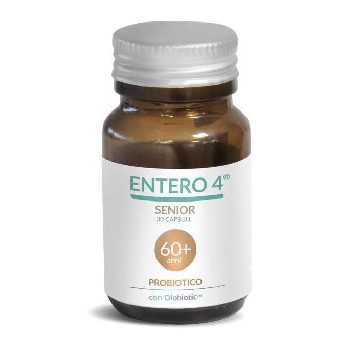 Entero 4 Senior Integratore di Probiotici 30 Capsule