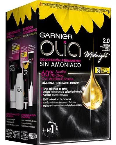 Garnier Olia Tinte Sin Amoniaco 2.0 Negro Diamante