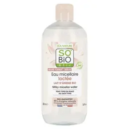 So'Bio Étic Mon Lait d'Ânesse Eau Micellaire Lactée Bio 500ml