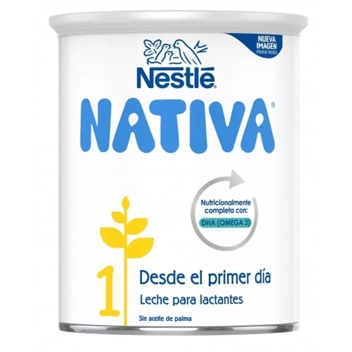 Nativa 1 - Leche para lactantes en polvo, fórmula Para bebés, desde el  primer día 3x800g : : Alimentación y bebidas