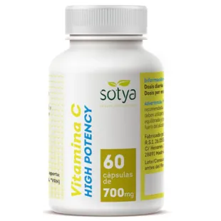 Vitamin C high potency Sotya 700 mg 60 capsules