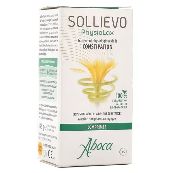 Aboca Sollievo Physiolax 45 comprimés