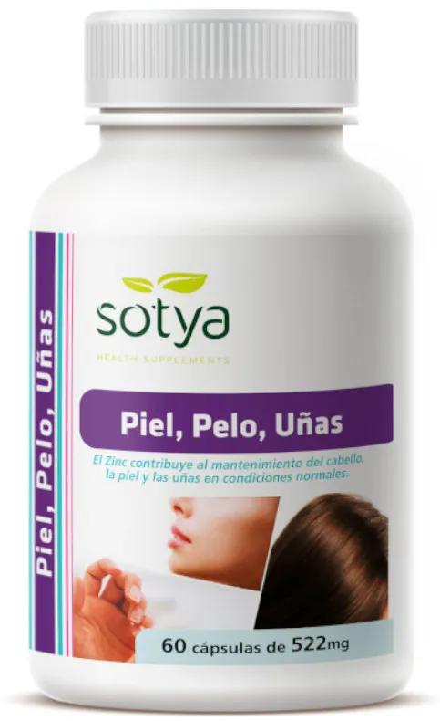 Haare und Nägel Sotya 522 mg 60 Kapseln