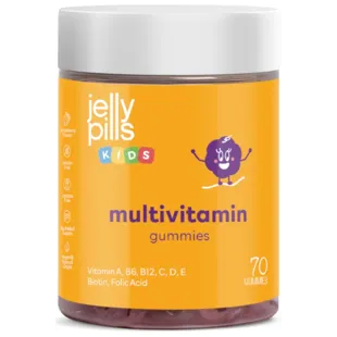 Jelly Pills Kids Multivitamin 70 Gummies Strawberry