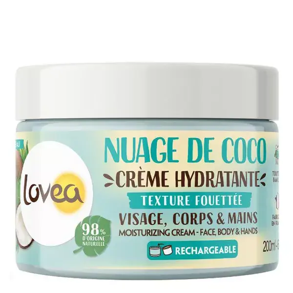 Lovea Crème Hydratante - Multi-usages - Vegan - 200 ml