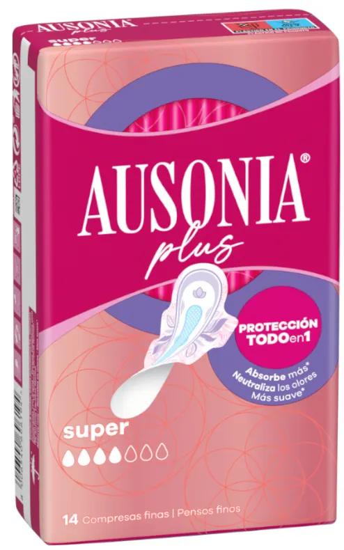 Ausonia Ultrafine Plus Super 14 Unités