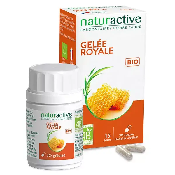 Naturactive Gelée Royale Bio 30 gélules végétales
