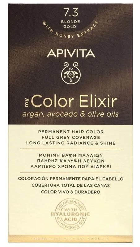 Teinture My Color Elixir Apivita N7.3 Blond Doré