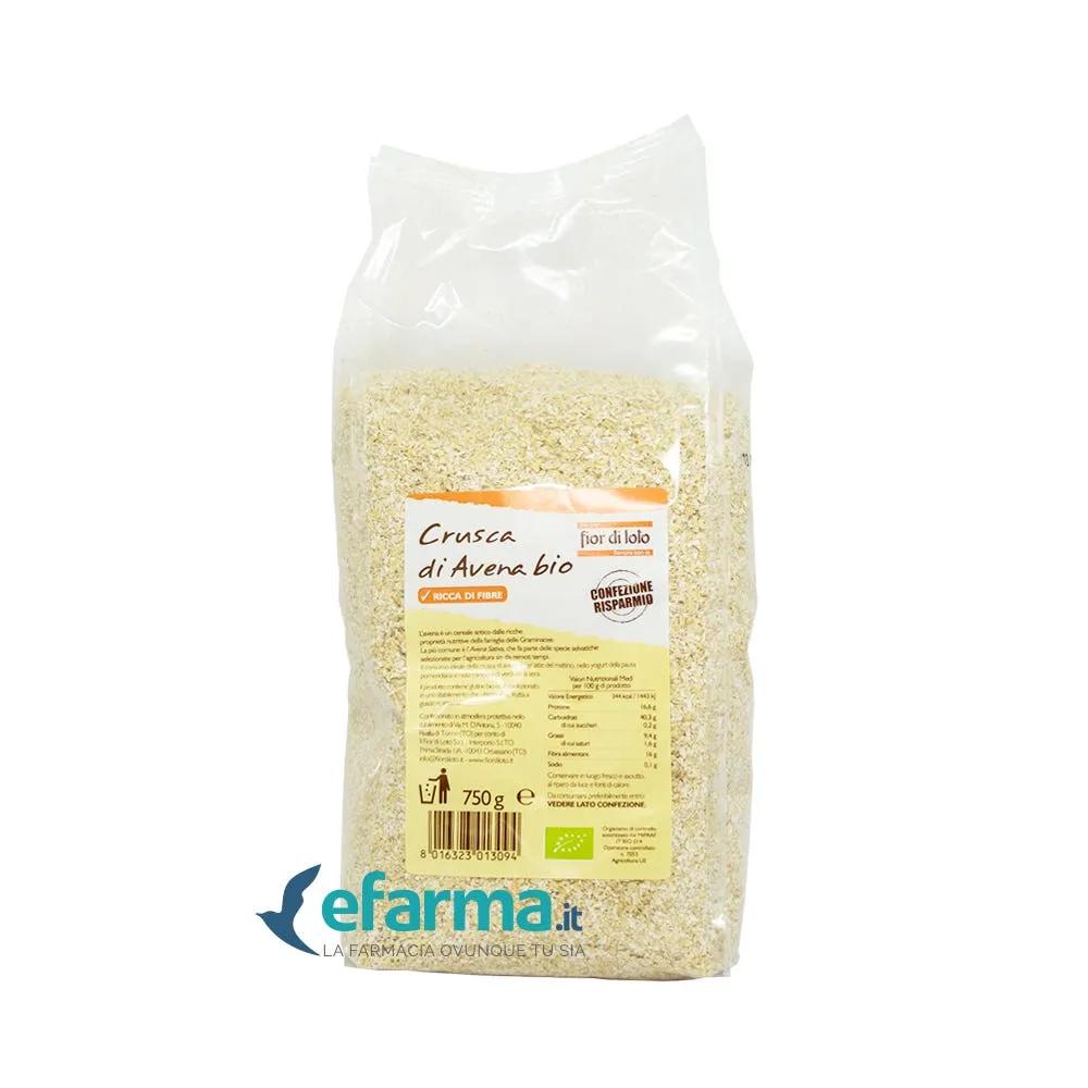 Fior Di Loto Crusca Di Avena Biologica 750 g