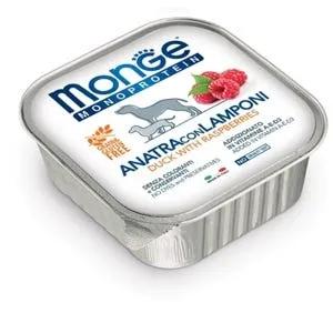 Monge Monoprotein Anatra Con Mirtilli Cibo Umido Per Cani Adulti 150G