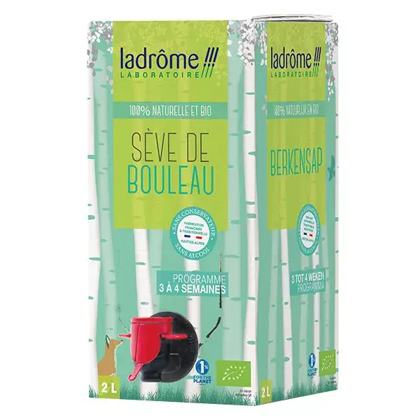 Ladrôme Sève de Bouleau Bio Bag in Boxe de 2L