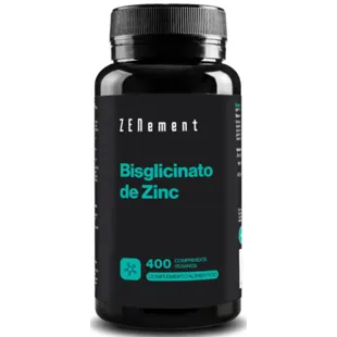 ZENement Zinc Bisglycinate 400 Vegan Tablets
