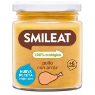 Smileat Tarrito de Pollo con Arroz 100% Ecológico 230 gr