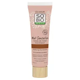 Léa Nature SO BiO étic Mat Sensation Fond de Teint Matifiant N°40 Noisette Bio 30ml