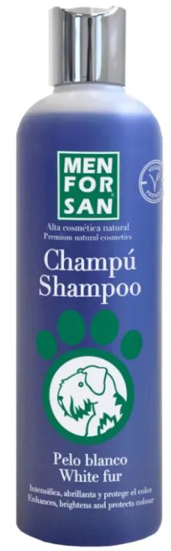 Menforsan Shampooing Cheveux Blancs pour Chiens 300 ml