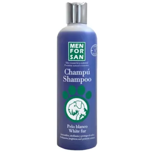 Menforsan White Hair Shampoo for Dogs 300 ml