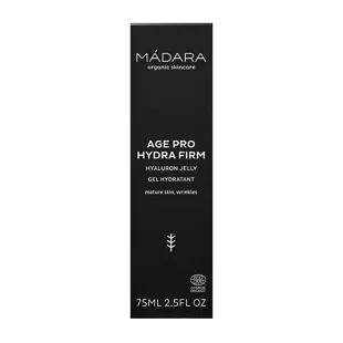 Gelatina all'acido ialuronico Màdara Age Pro Hydra Firm - 75 ml