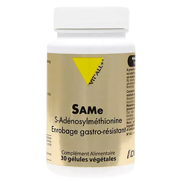 Vit'all+ SAMe S-Adénosylméthionine 30 gélules végétales