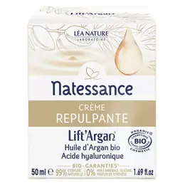 Natessance Lift'Argan Crème Repulpante Bio 50ml