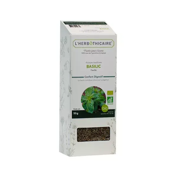 L' Herbothicaire Basil Herbal Tea 50g