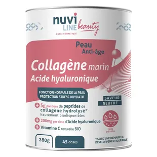 Nuviline Marine Collagen Skin e Cioccolato Anti-Età - Barattolo da 280 g