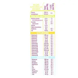 Gerlinéa Repas Equilibré Barre Pomme Myrtille 8 unités