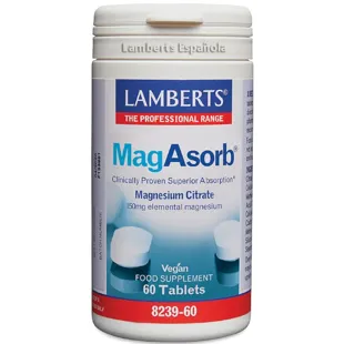 Lamberts MagAsorb Magnesium Citrate 150mg 60 Tablets