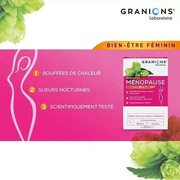 Granions Menopause Menogyn 28 capsules