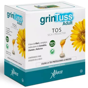 Aboca Grintuss Adultes Toux 20 Comprimés