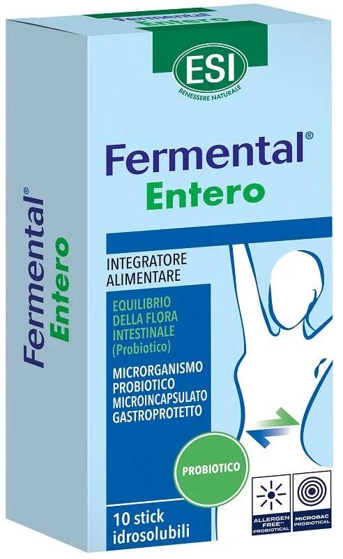 Esi Fermental Entero Integratore Per L'equilibrio Della Flora Intestinale 10 Stick