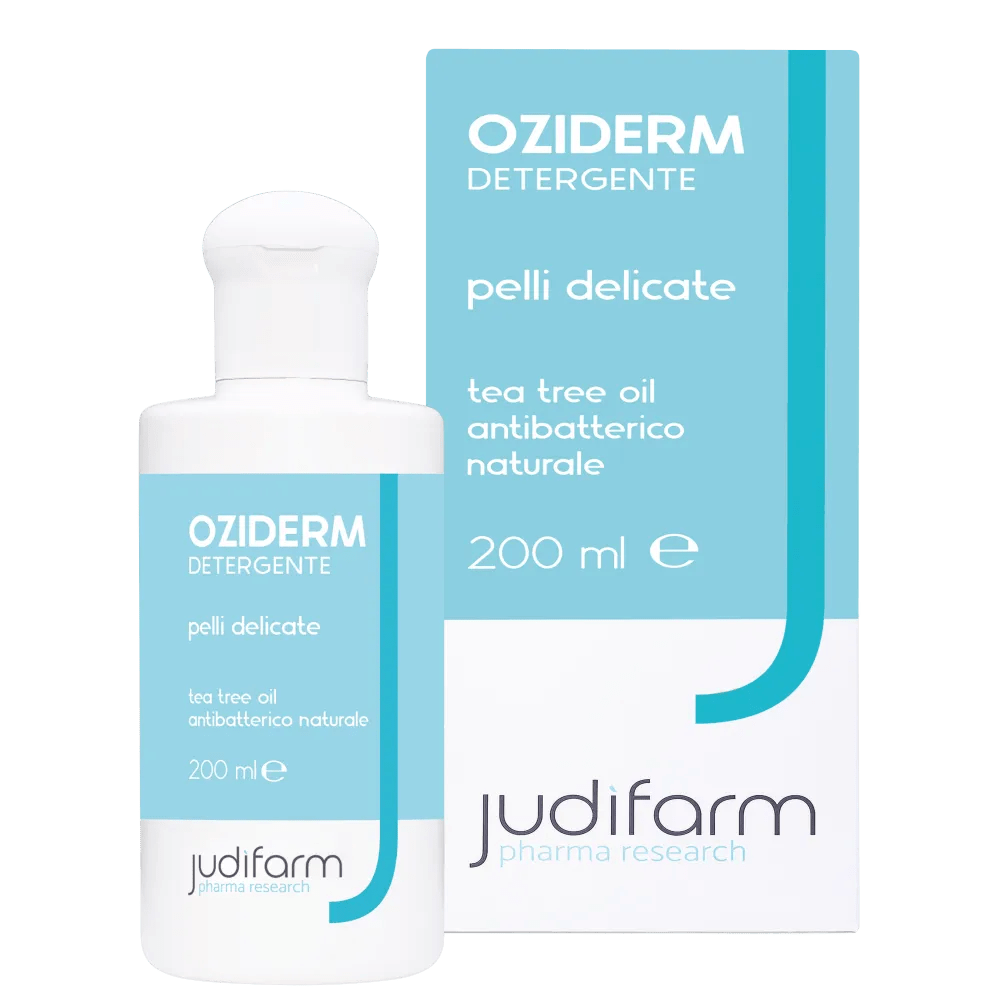 Oziderm Detergente Liquido Antibattericco Pelle Sensibile Delicata 200 ml