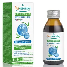 Puressentiel Respiratoire Sirop Acti Pure® Enfant 125ml