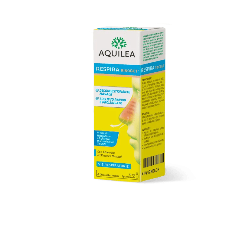 Aquilea Respira Rinoget Decongestionante Spray 20 ml