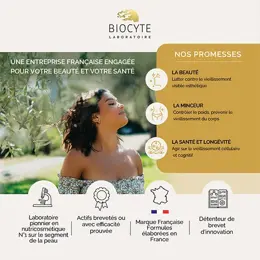 Biocyte Pack Kératine Forte 500mg Anti Chute Résistance du Cheveu 120 Gélules